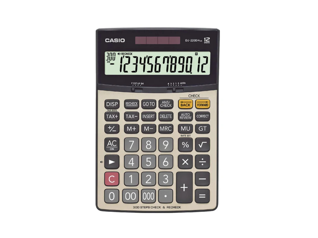 Buy Casio DJ-220D Plus Desktop Calculator, 12 Digits in Qatar Buy Casio DJ-220D Plus Desktop Calculator, 12 Digits in Qatar